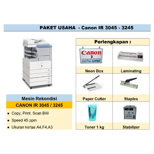 Paket Usaha IR 3045 3245